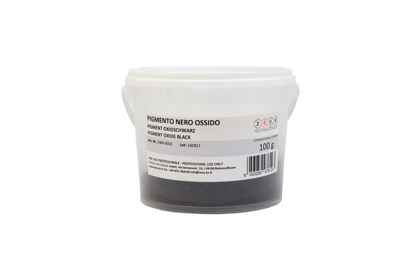 Pigment - Oxidschwarz (Eisenoxid)
