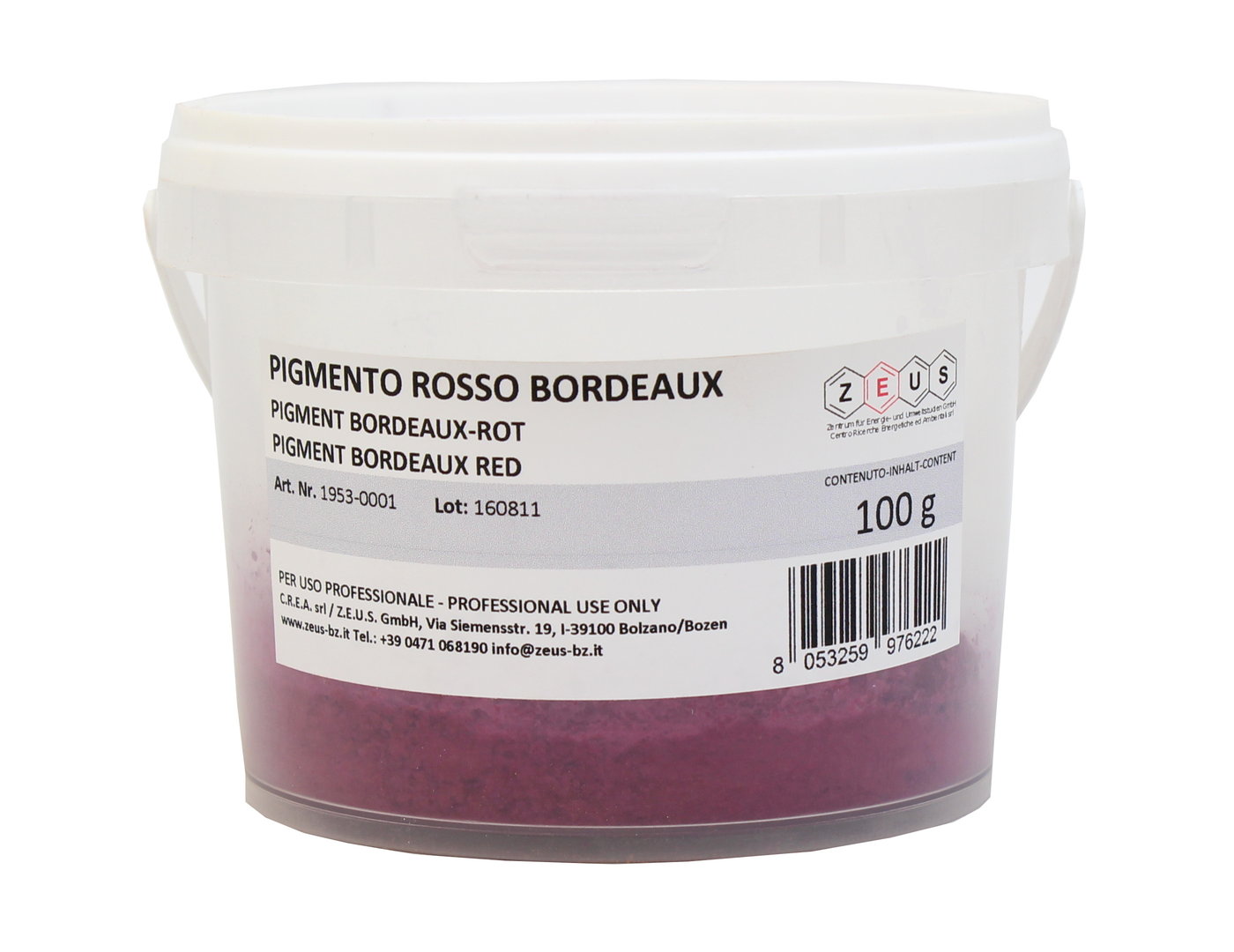 Pigment - Bordeaux-Rot