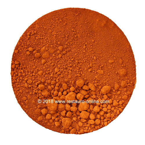 Ossido di ferro sintetico arancio - 20 kg